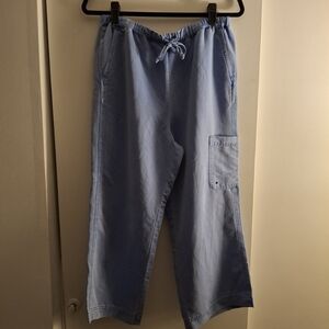 Kim Rogers Light Blue Cargo Pants